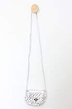 Bolsa transversal gloss feminina prata