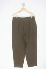 Calça de tecido fillity feminina verde
