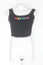  Cropped regata feminina preto