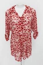 Camisa feminina estampada