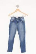 Calça jeans Infantil Renner azul cós com elástico