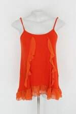 Blusa colcci feminina vermelha com Babado