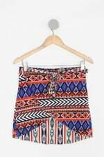 Saia feminina estampada
