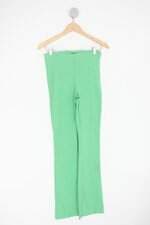 Calça de tecido zara feminina verde
