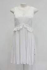 Vestido pool feminino branco com Recortes