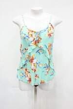 Regata feminina estampada com Babado