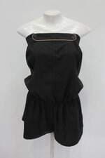 Macacão Tomara-que-caia bobstore feminina preto