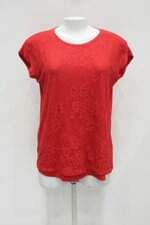Blusa Ak Urban feminina vermelha com Renda