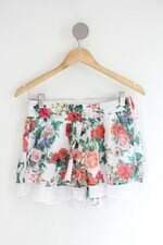 Shorts city blue feminino estampado