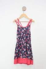 Vestido Infantil gymboree. azul estampado