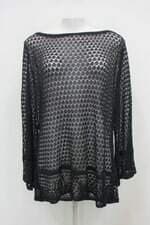Blusa le lis blanc feminina preta com Transparência
