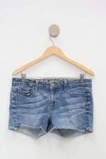 Shorts jeans paige feminino azul