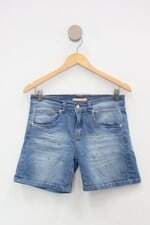 Shorts jeans carol bassi feminino azul
