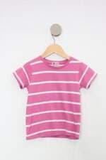 Blusa Infantil m kids rosa listrada
