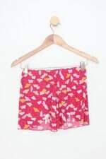Short de pijama feminino estampado