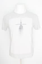 Camiseta c&a masculina cinza com Silk