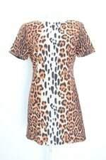 Vestido lu monteiro feminino estampado com Forro
