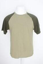 Camiseta magalu masculina verde com Recortes