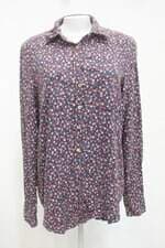 Camisa feminina estampada com Barra Mullet