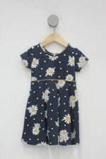 Vestido Infantil kyly azul estampado