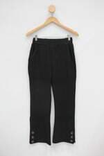 Calça d f top moda feminina preta