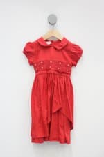 Vestido Infantil trousseau vermelho