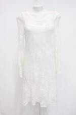 Vestido cavalera feminino off-white com Forro