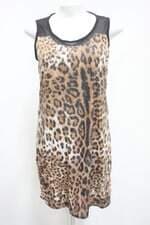Vestido feminino estampado com Paetê