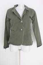 Blazer rusty feminina verde com Bordado