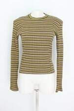 Blusa feminina verde estampada