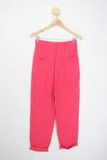 Calça de tecido unique chic feminina rosa