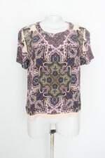 Blusa Forever 21 feminina estampada com Fenda