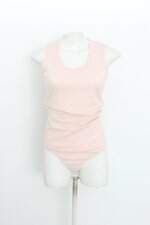 Body list feminino rosa