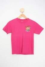 Camiseta Infantil jerzees rosa estampada