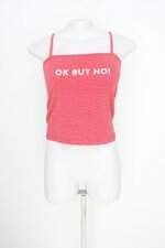 Regata marisa feminina vermelha com Silk