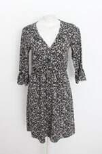 Vestido loghoulis feminina estampado flores 