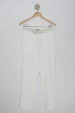 Calça de alfaiataria trindade feminina off-white