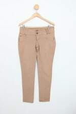 Calça Jeans emporio jeans feminina bege