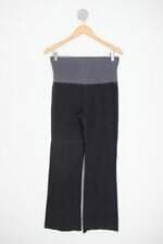 Calça gap feminina preta com Cós com elástico