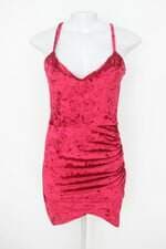 Vestido amiska feminino vermelho