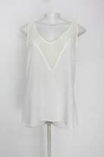 Regata Renner feminina off-white com Recortes