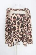 Blusa rechsul feminina estampada com Tule