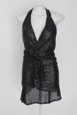 Vestido balls style co. feminino preto com Bojo e Forro