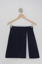 Saia elisa baia feminina azul com Fenda