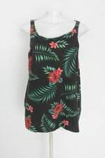 Regata made in guarda feminina preta estampada