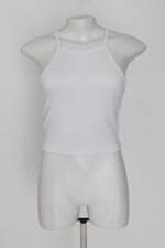 Blusa moderna e slim feminina branco