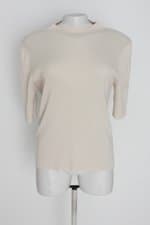 Blusa marfinno feminina bege