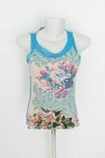 Regata gaia feminina estampada com Paetê