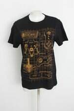 Blusa renner feminina preta com Silk