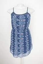 Vestido hollister feminino estampado com Forro